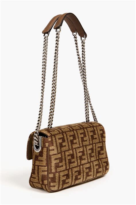 fendi baguette sicilia|Fendi chenille bag.